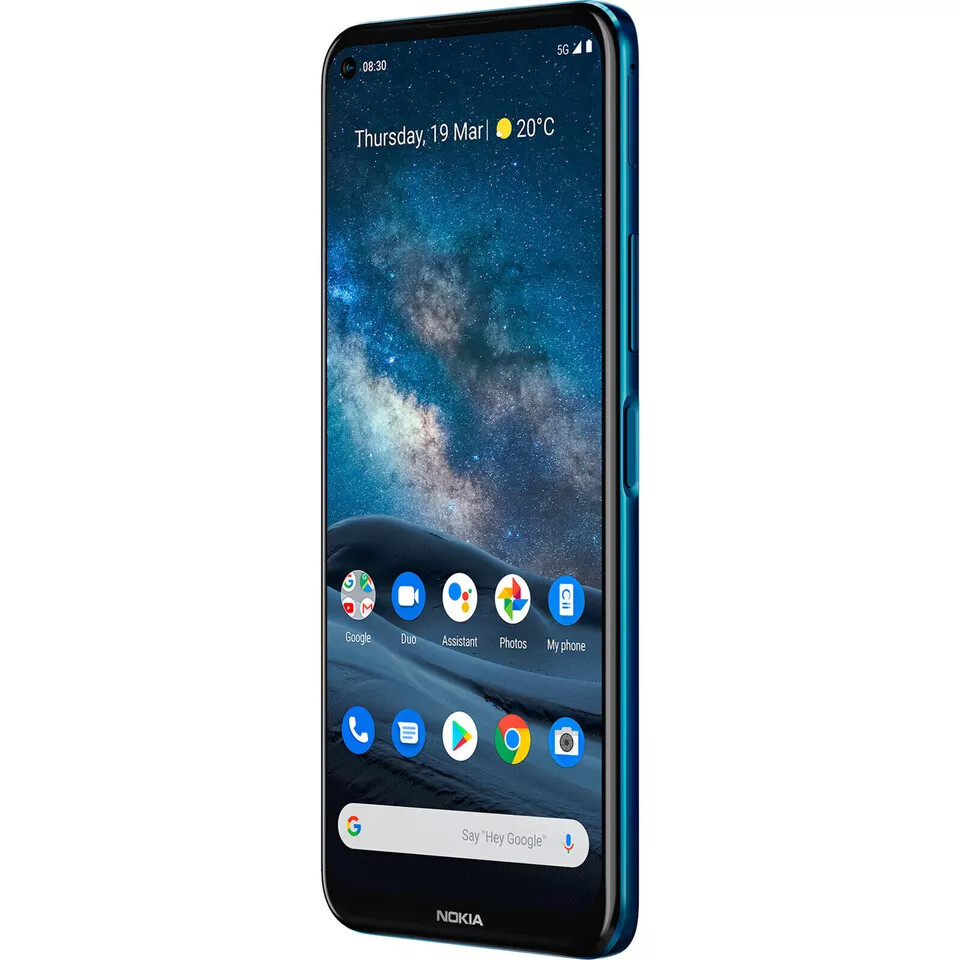 Nokia 8.3 5G 64GB DUAL SIM 6.81″ 64MP Factory Unlocked Mobile Phone GOOD BLUE