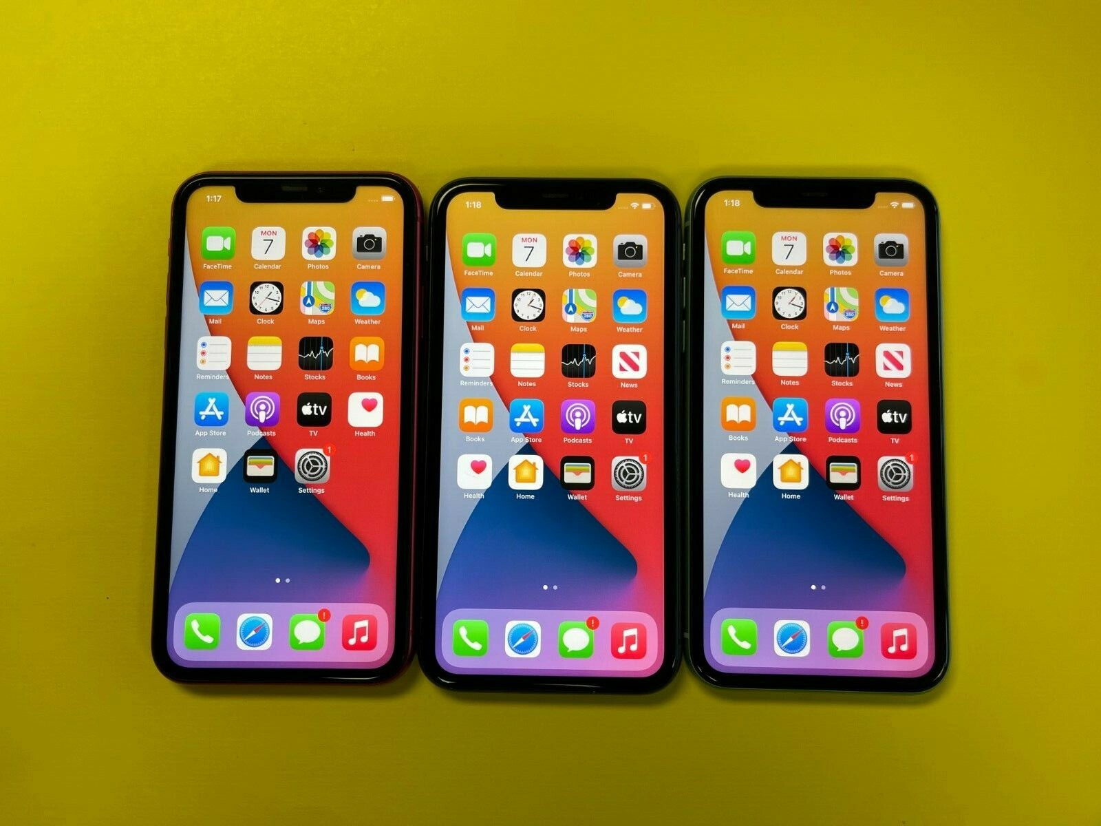 Apple iPhone 11 – 64GB 128GB (Unlocked) Black Red Green – Good Condition