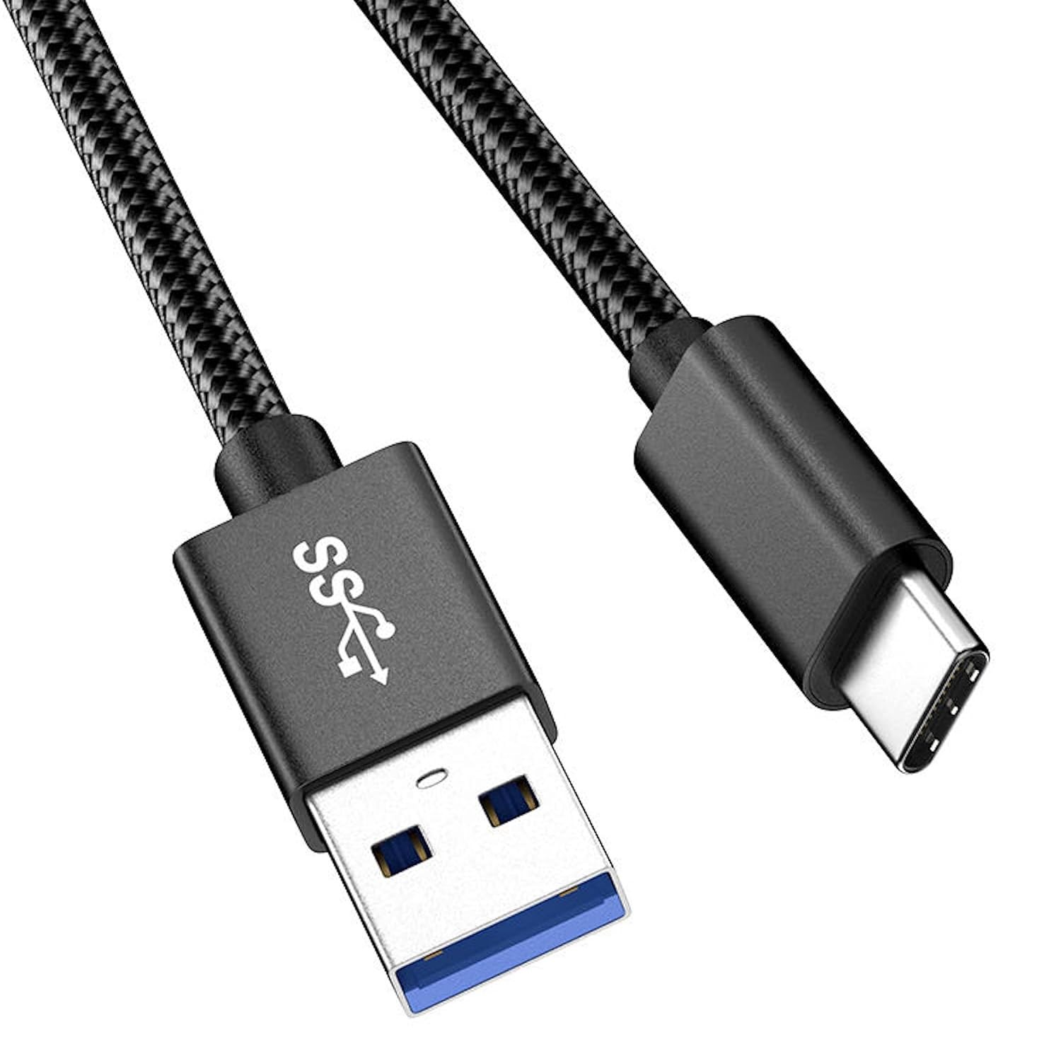 USB-A to USB-C Fast Charger Adapter for iPhone 17, 16, 15 Pro Max 3FT
