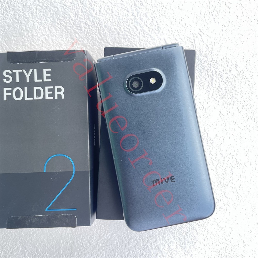 Unlocked Original ALT MIVE Style Folder 2 AT-M140 WIFI GSM 32GB Flip Smartphone