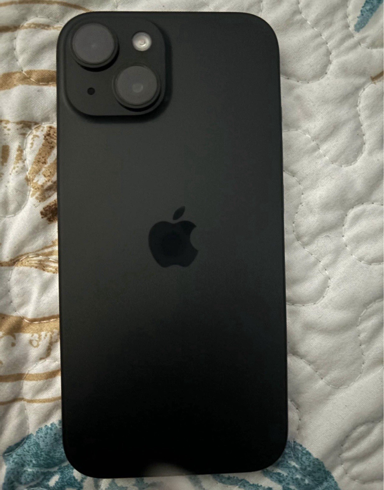 Apple iPhone 15 128GB Black Smartphone iOS 48MP Camera Bluetooth Wi-Fi MTPJ3LL/A