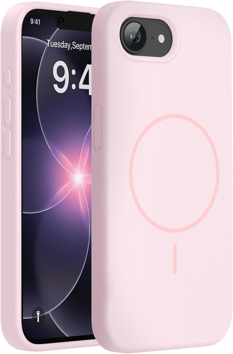 Magnetic for iPhone 17e Case & iPhone 16e Case, Soft Anti-Scratch Microfiber Lin