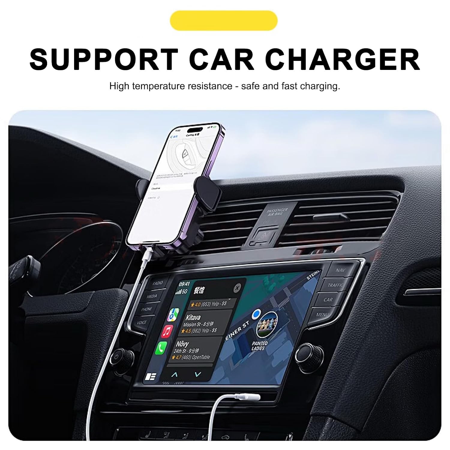 3FT USB A to USB C Fast Charging Cable for iPhone 15 Pro Max and More