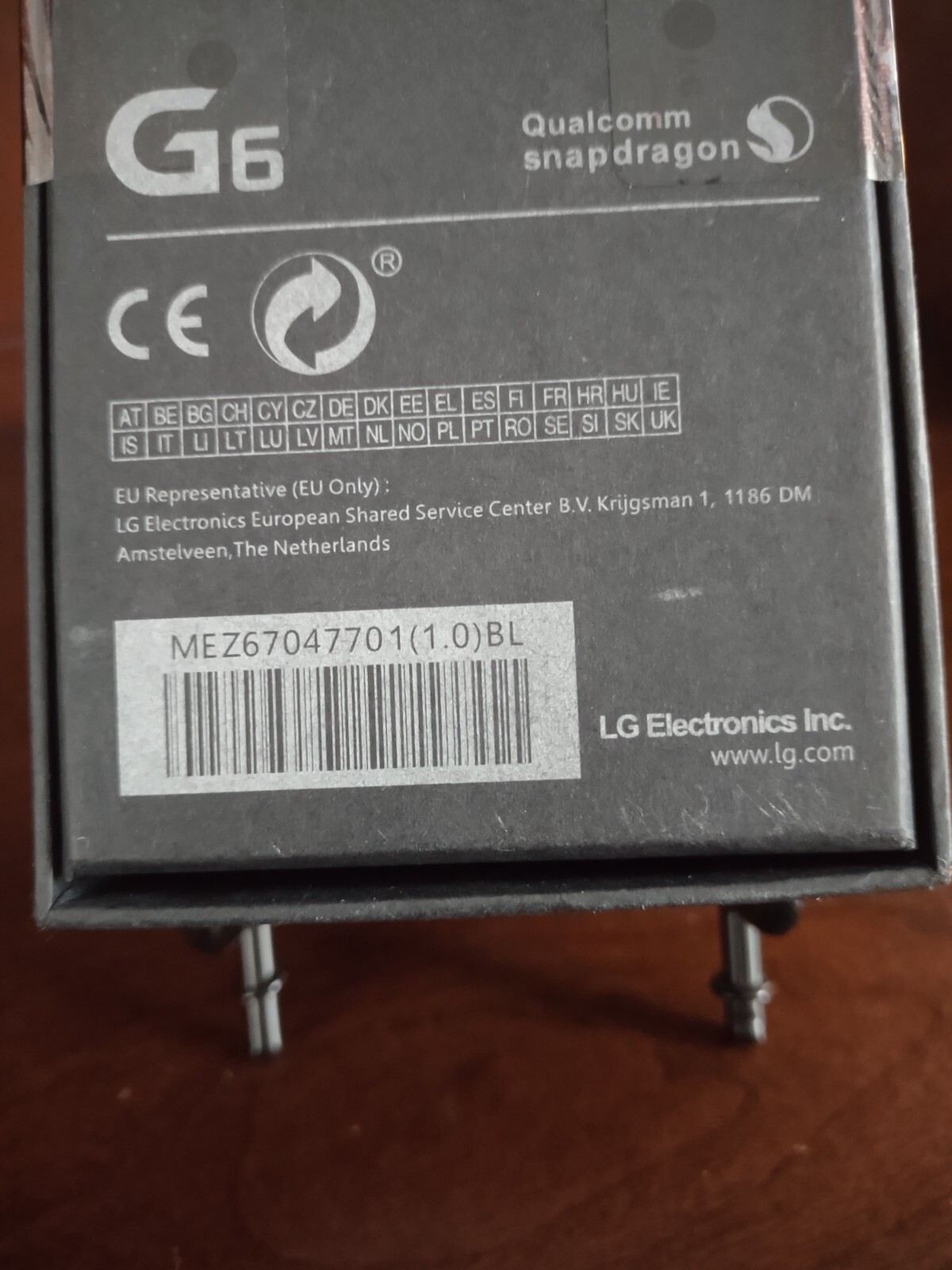 LG G6 Brand in the Box Unlocked Smartphone Phone LGH873 Black G1N