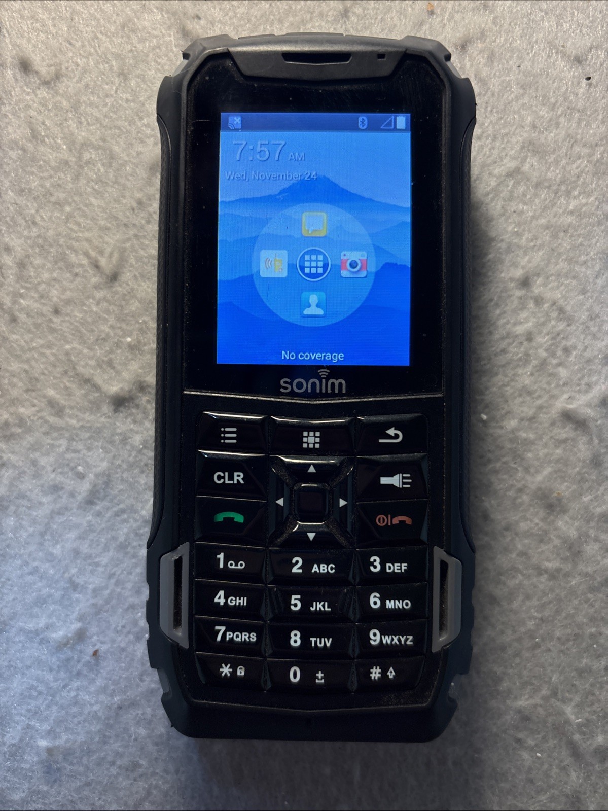 VERIZON SONIM XP5 XP5700 RUGGED SMARTHPHONE PTT WiFi 4G LTE BLACK