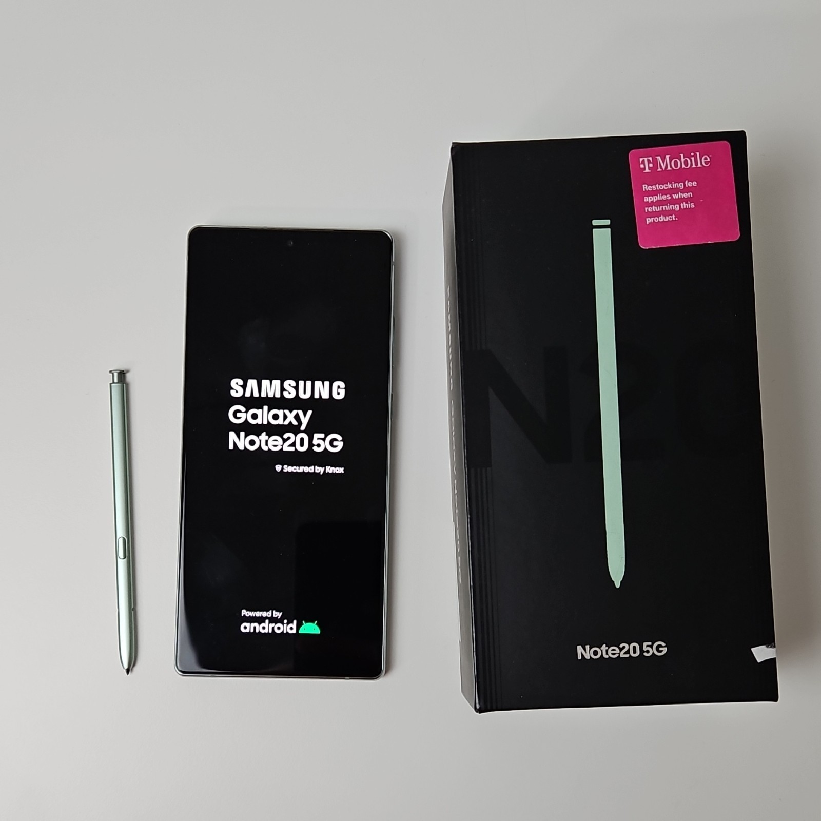 Samsung Galaxy Note20 5G Green T-Mobile with S Pen Wireless Charging