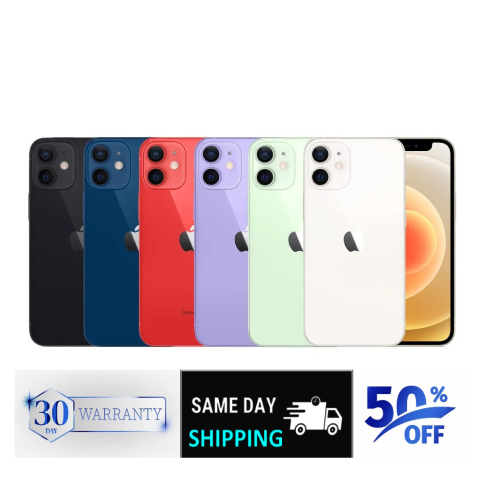 Apple iPhone 12 – 128GB/64GB – Unlocked – T-Mobile, Verizon – Free Shipping!