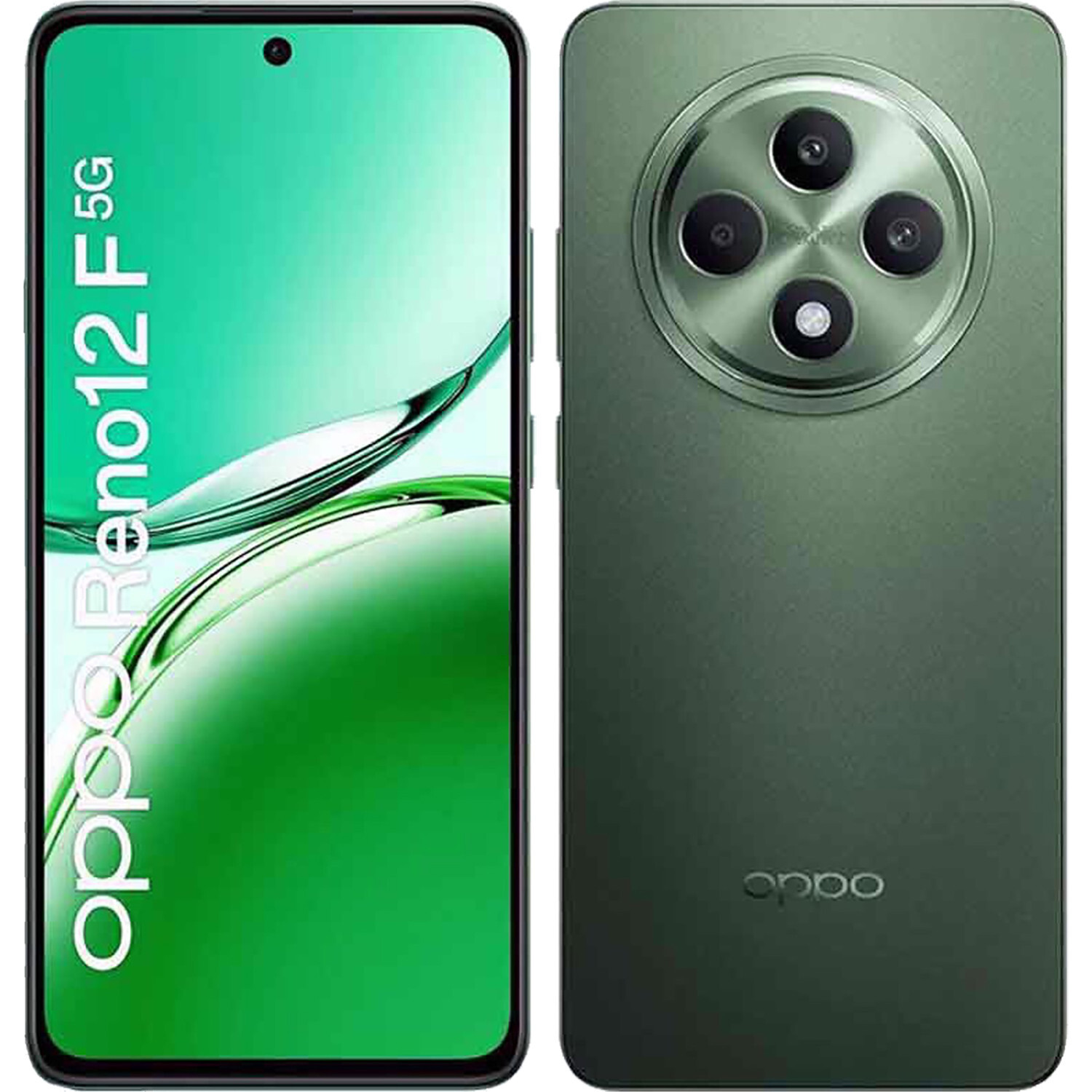 Oppo Reno12 F 5G Olive Green 256GB + 8GB Dual-SIM Factory Unlocked GSM NEW