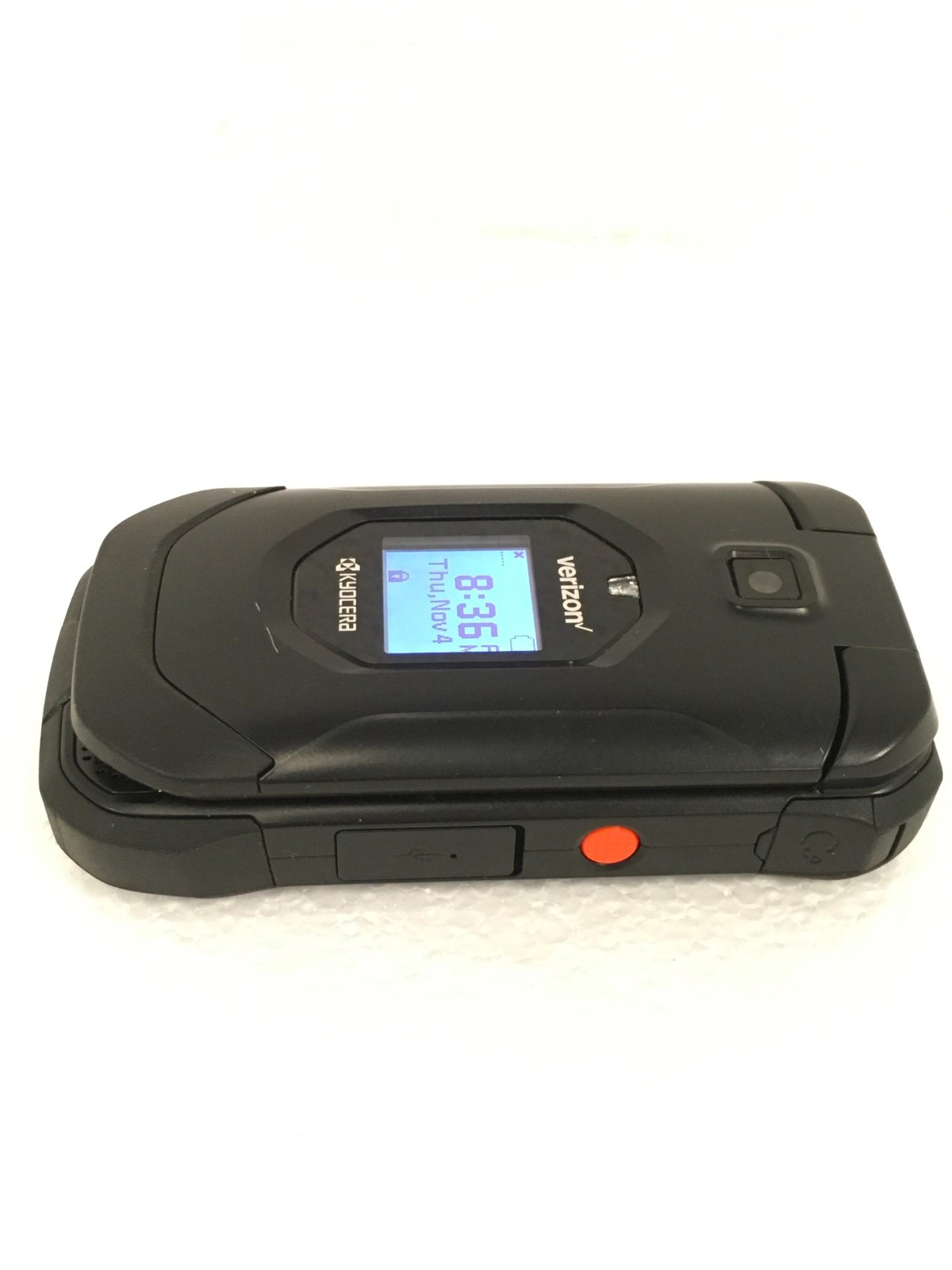 Kyocera DuraXV Extreme E4810 Rugged Flip Phone Verizon 16GB, WORKING FREE SHIP