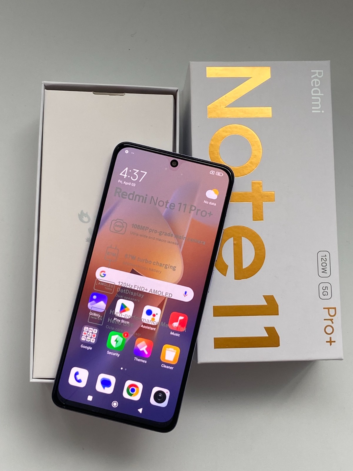 Xiaomi Redmi Note 11 Pro+ 5G 256GB Unlocked 6.67″ 108.0MP Android SmartPhone