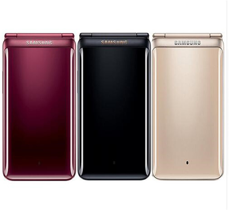 Original Samsung Galaxy Folder 2 SM-G160N Flip 3.8″ Smartphone Unlocked LTE 4G