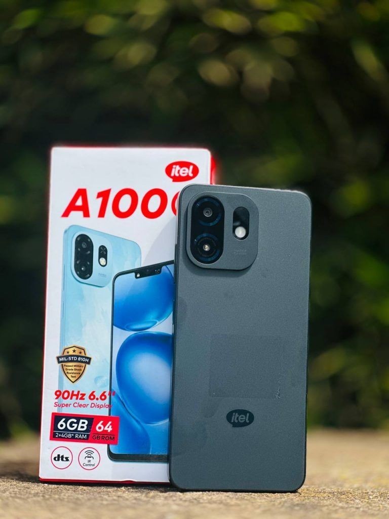 NEW itel A100C Factory unlocked Android GSM LTE 64GB cell phone 6.6”Screen BK