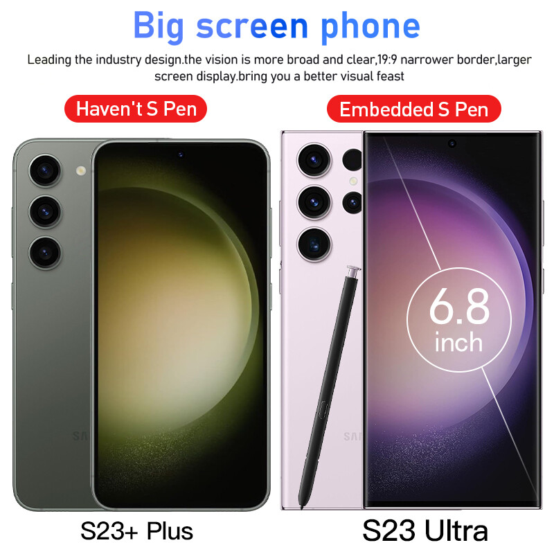 NEW & Sealed SAMSUNG GALAXY S23+ PLUS 5G/S23 ULTRA 5G GSM CDMA FACTORY UNLOCKED