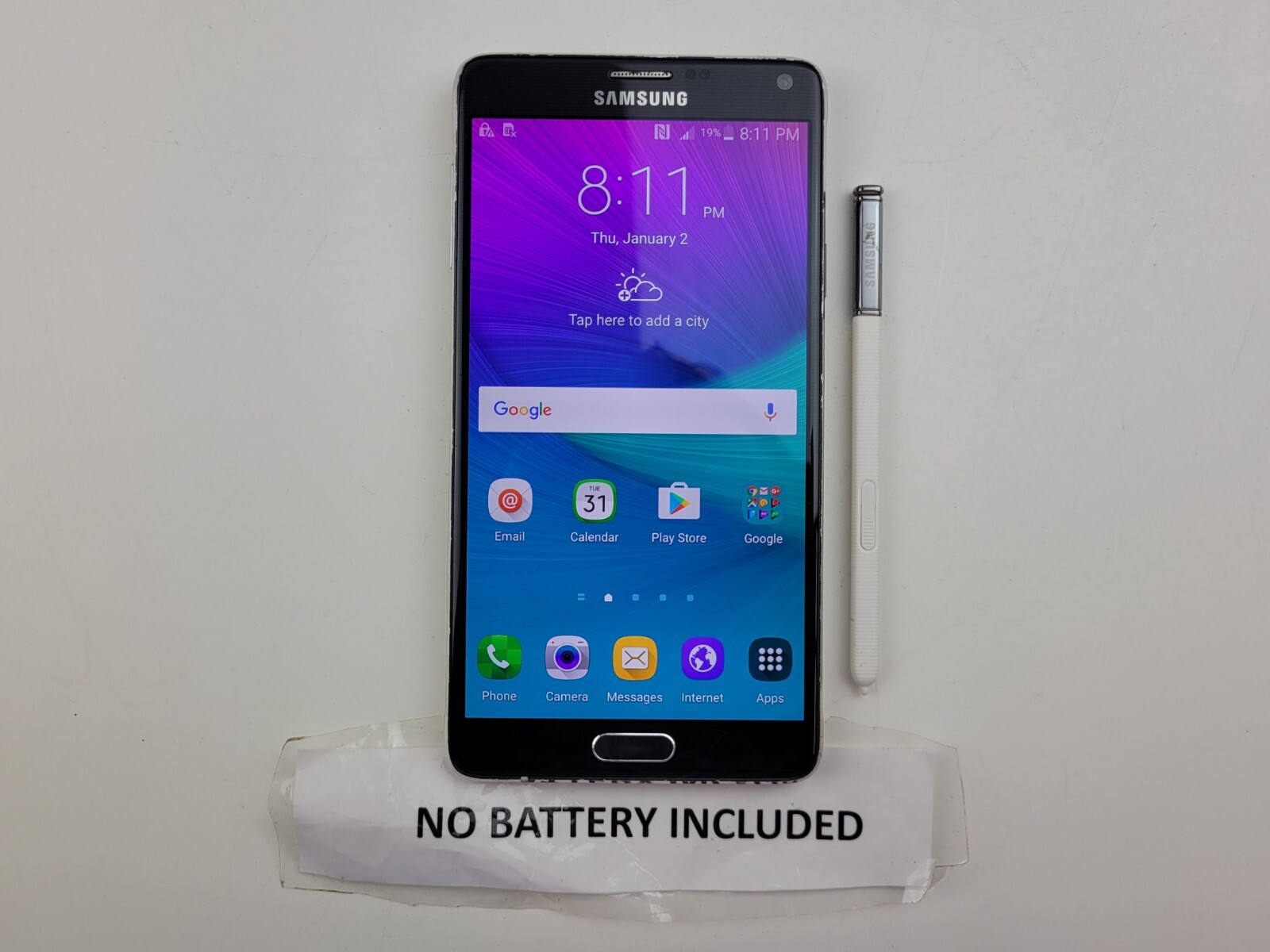 Samsung Galaxy Note 4 (SM-N910A) 32GB (AT&T) Smartphone – Clean IMEI – J9744