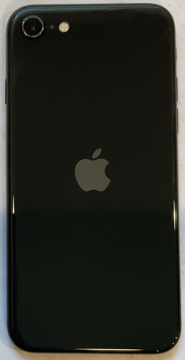TESTED USED GSM UNLOCKED BLACK iPhone SE 2020, 64GB A2275 MX9K2LL/A, 95% BATTERY