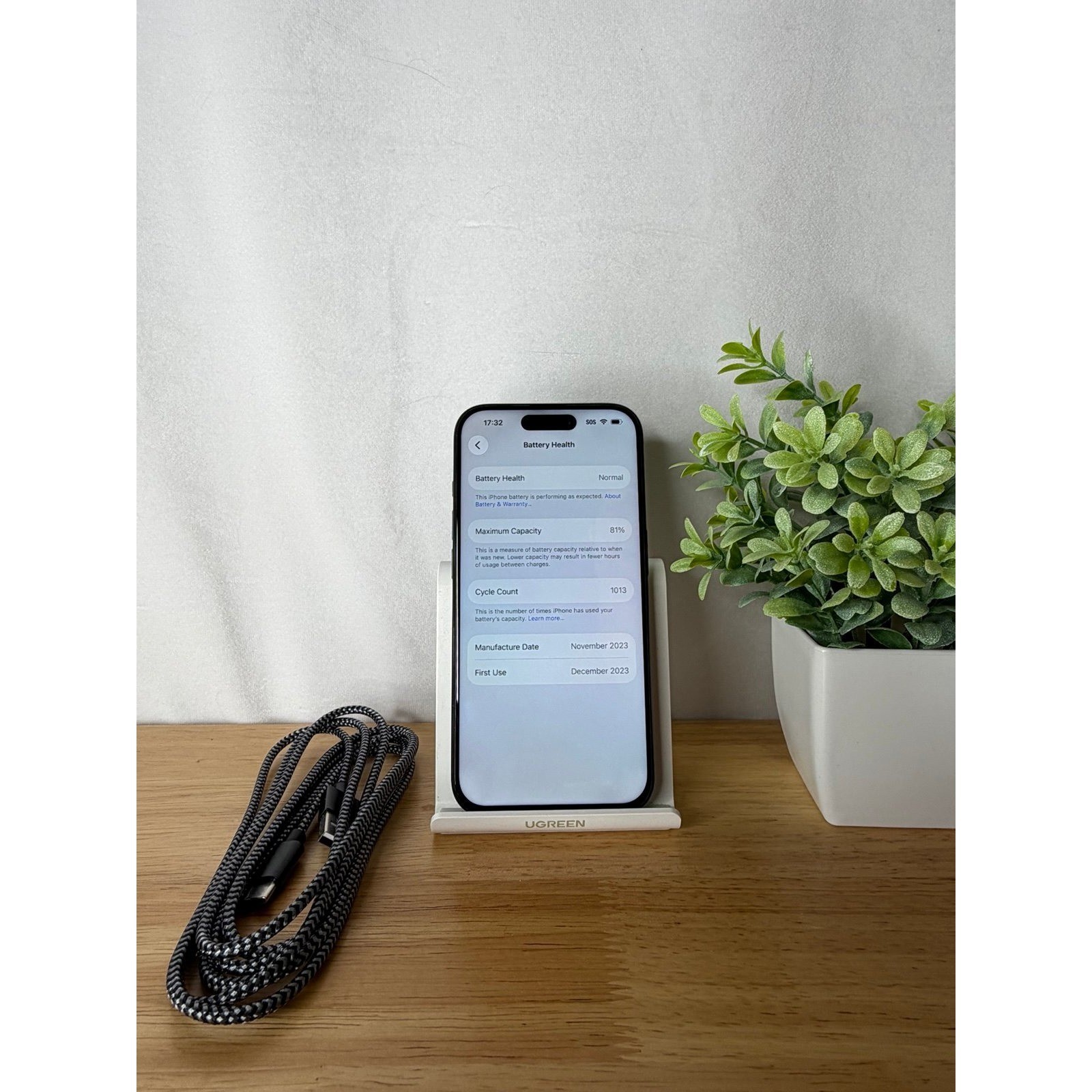Apple iPhone 15 Pro 128GB in Blue Titanium – Fully Unlocked – Good Condition