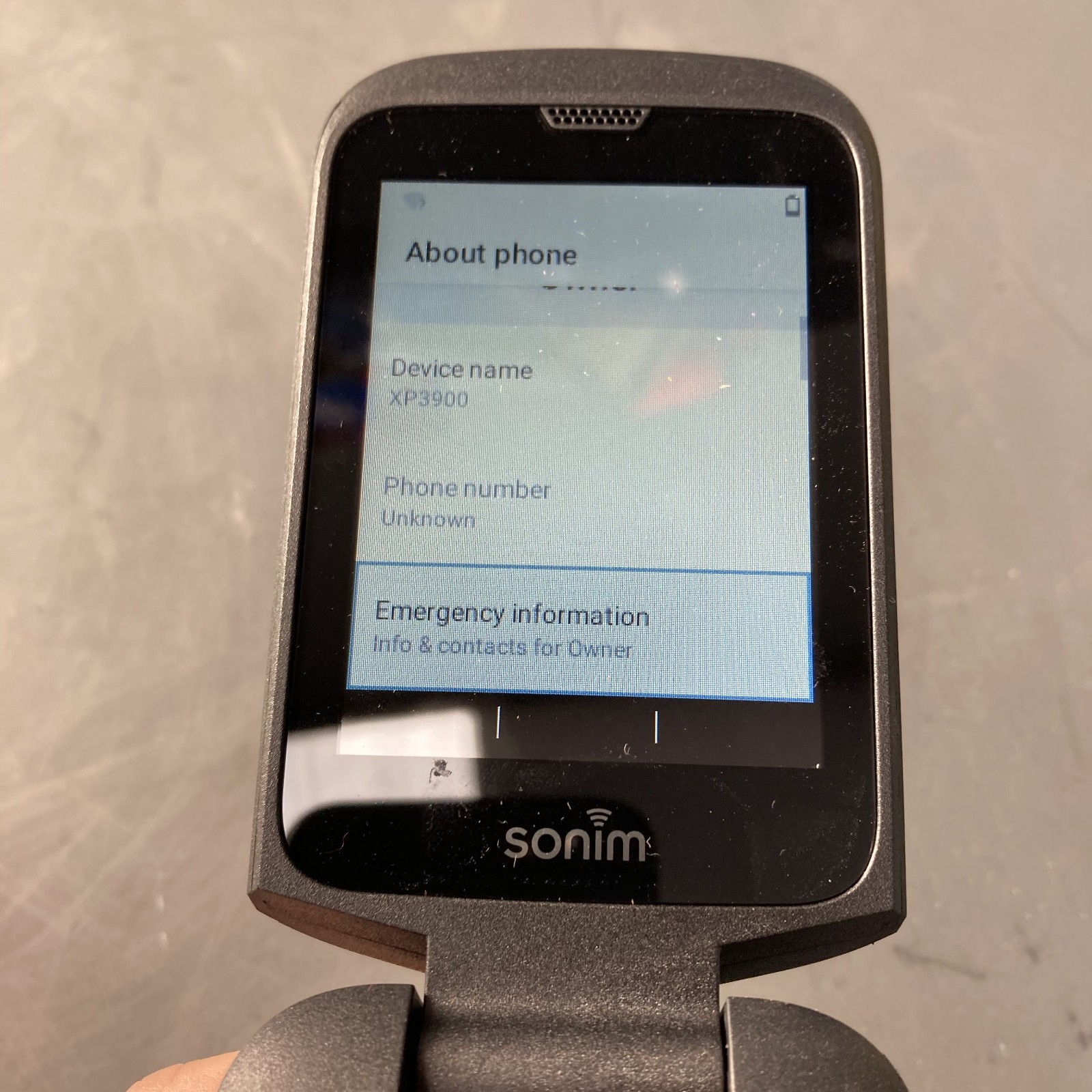 Sonim XP3 Plus XP3900 T-Mobile 4G LTE 8MP Ultra Rugged Flip Phone 16GB T-Mobile