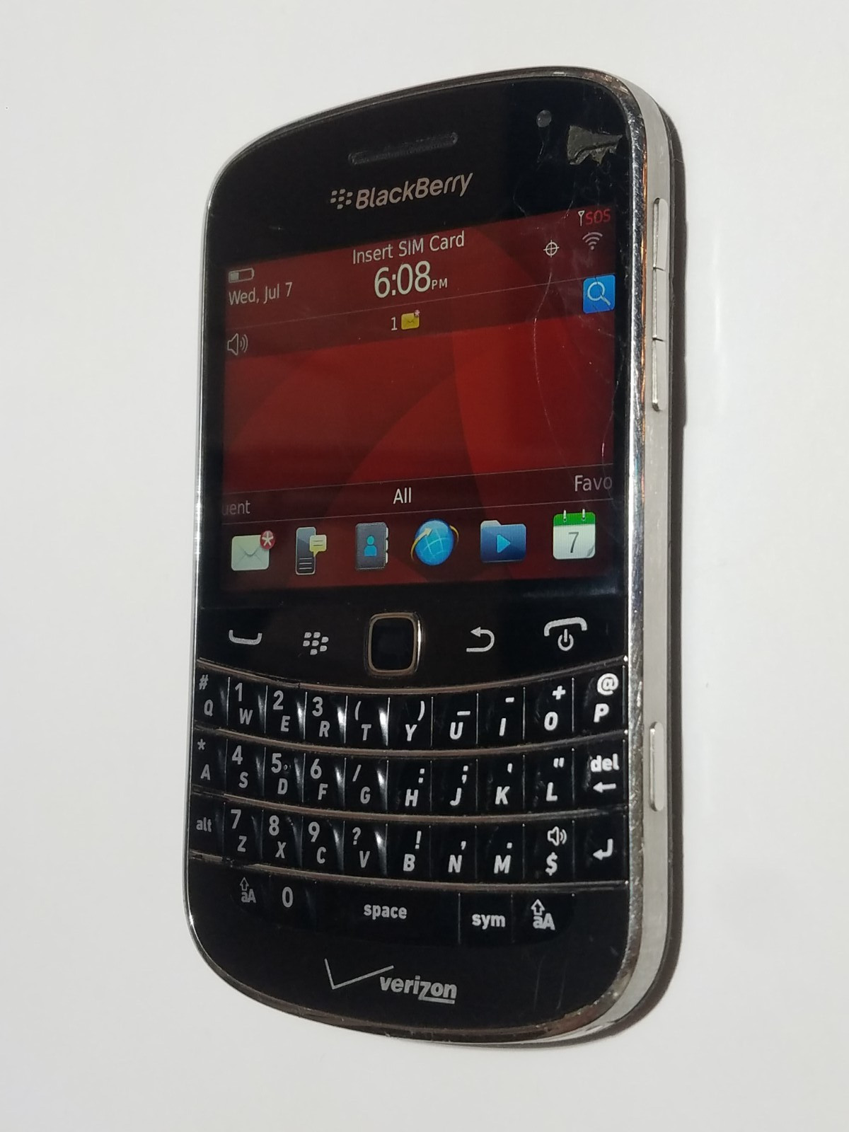 Unlocked Verizon Blackberry Bold 9930 Qwerty Keyboard PDA GSM SIM Cell Phone