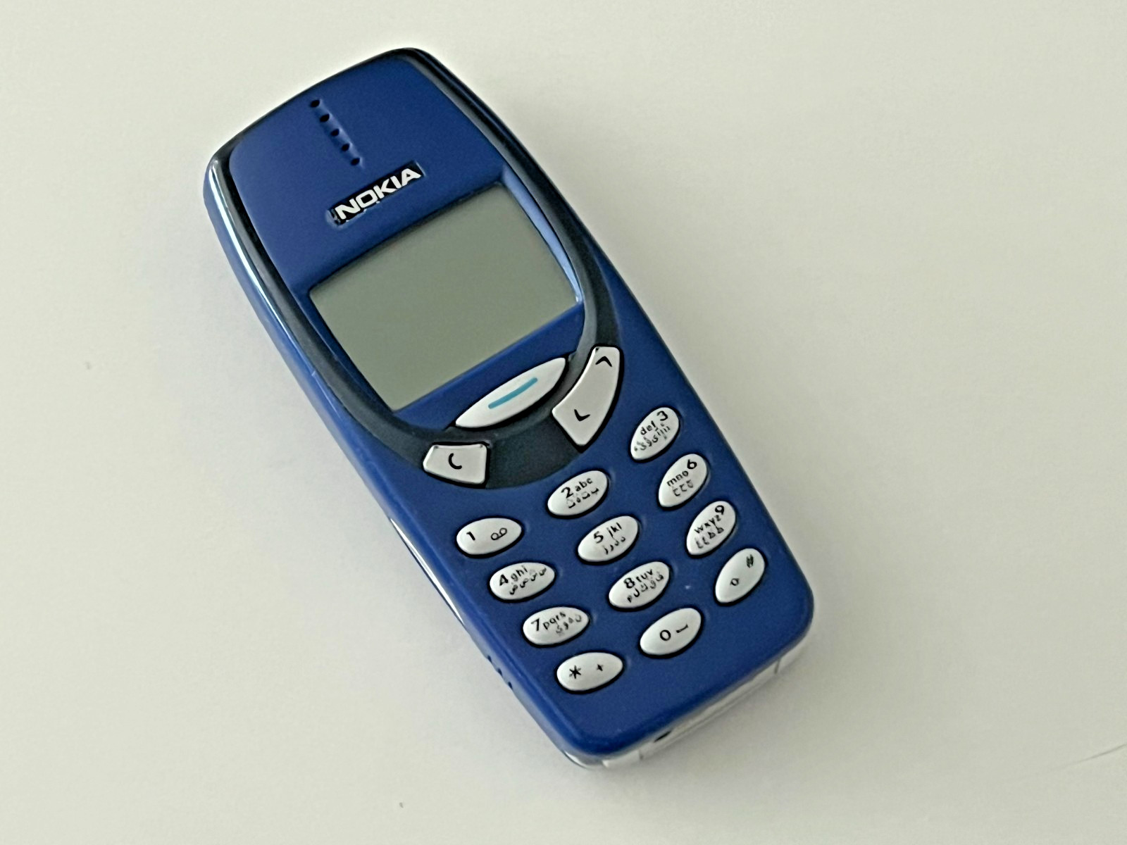 Retro Nokia 3310 Pepsi Blue (Unlocked) Cellular Phone