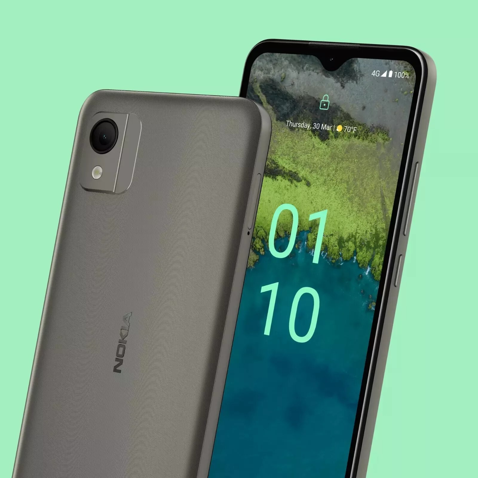 Nokia C110 N156DL 32GB 3GB Walmart Family Mobile Locked Space Gray New