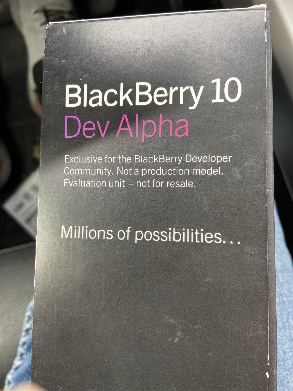 Blackberry 10 Dev Alpha. New Sealed