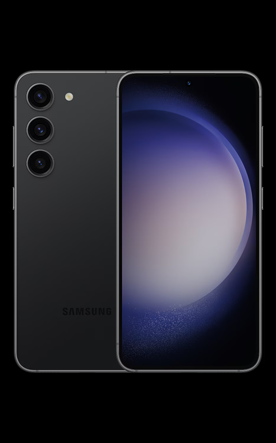 Samsung Galaxy S23 SM-S911U1 Unlocked 128GB Phantom Black B Light Burn