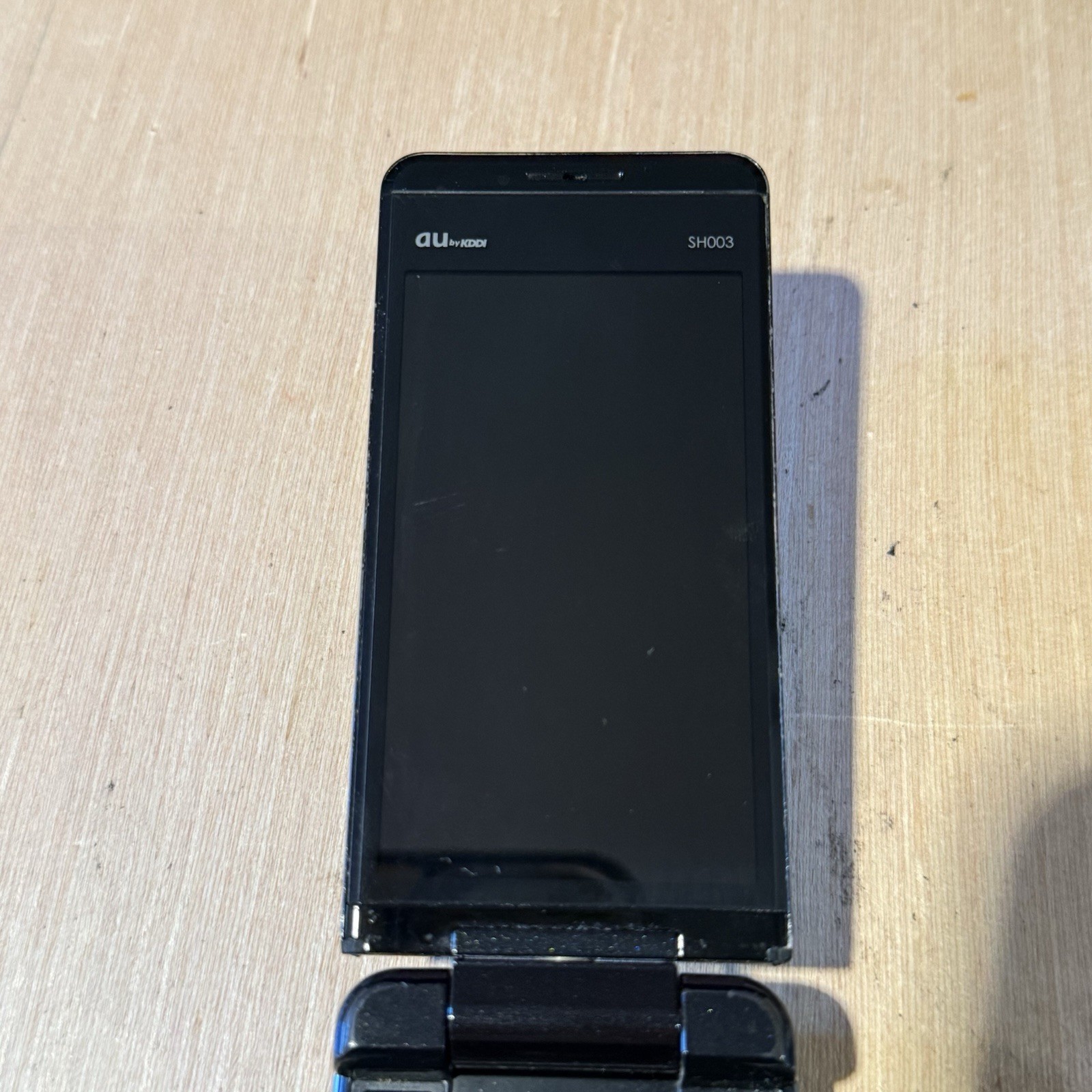 SHARP AU CDMA SH003 By KDDI Japanese Flip phone UNTESTED No Charg Read Info Blw!