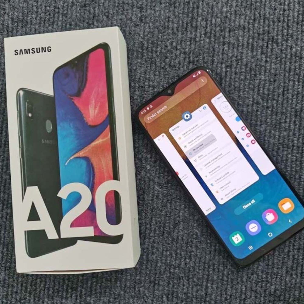 Original Samsung Galaxy A20 SM-A205FN/DS A205U A205W 32GB Unlocked Version