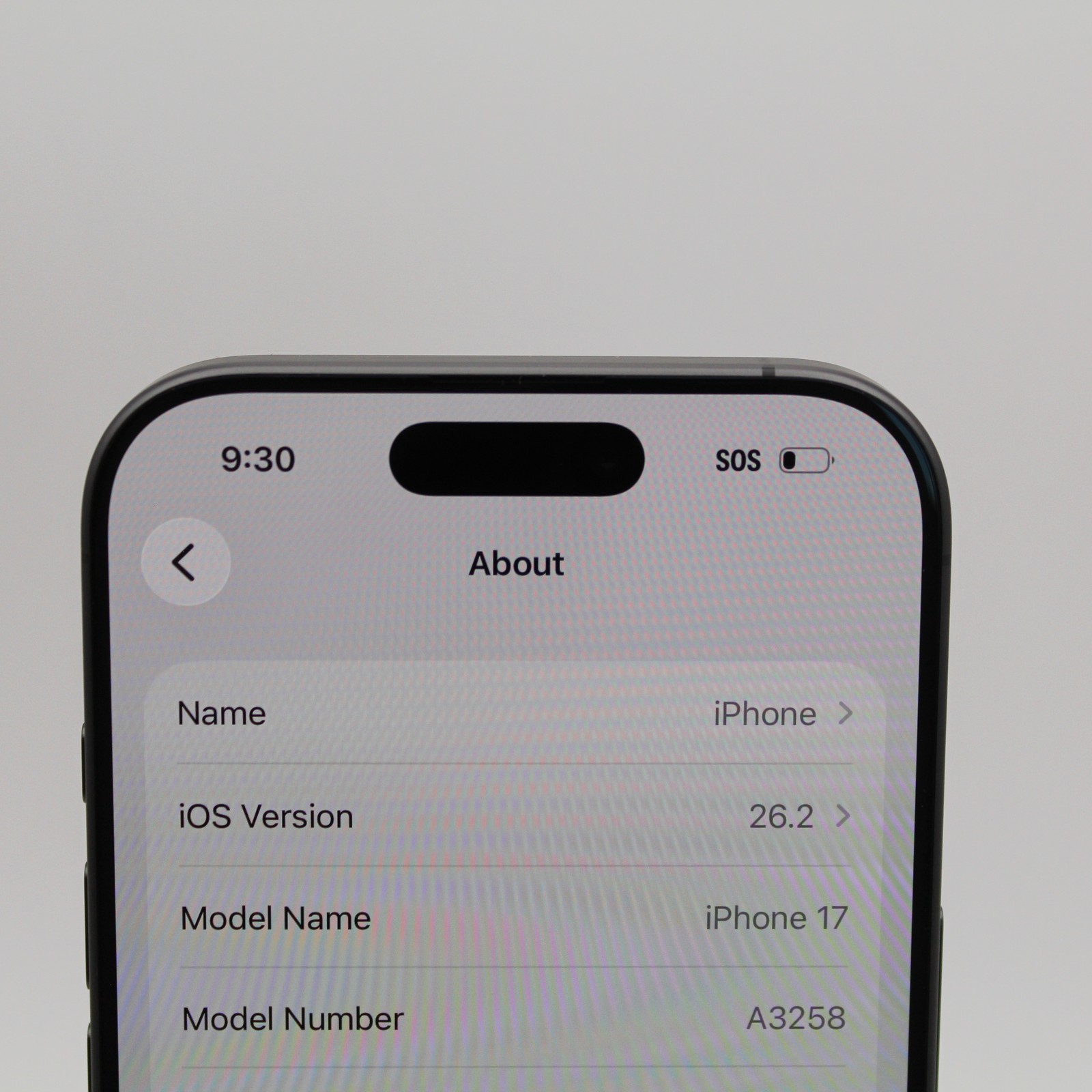 Apple iPhone 17 A3258 256GB Great Condition | Black | UNLOCKED
