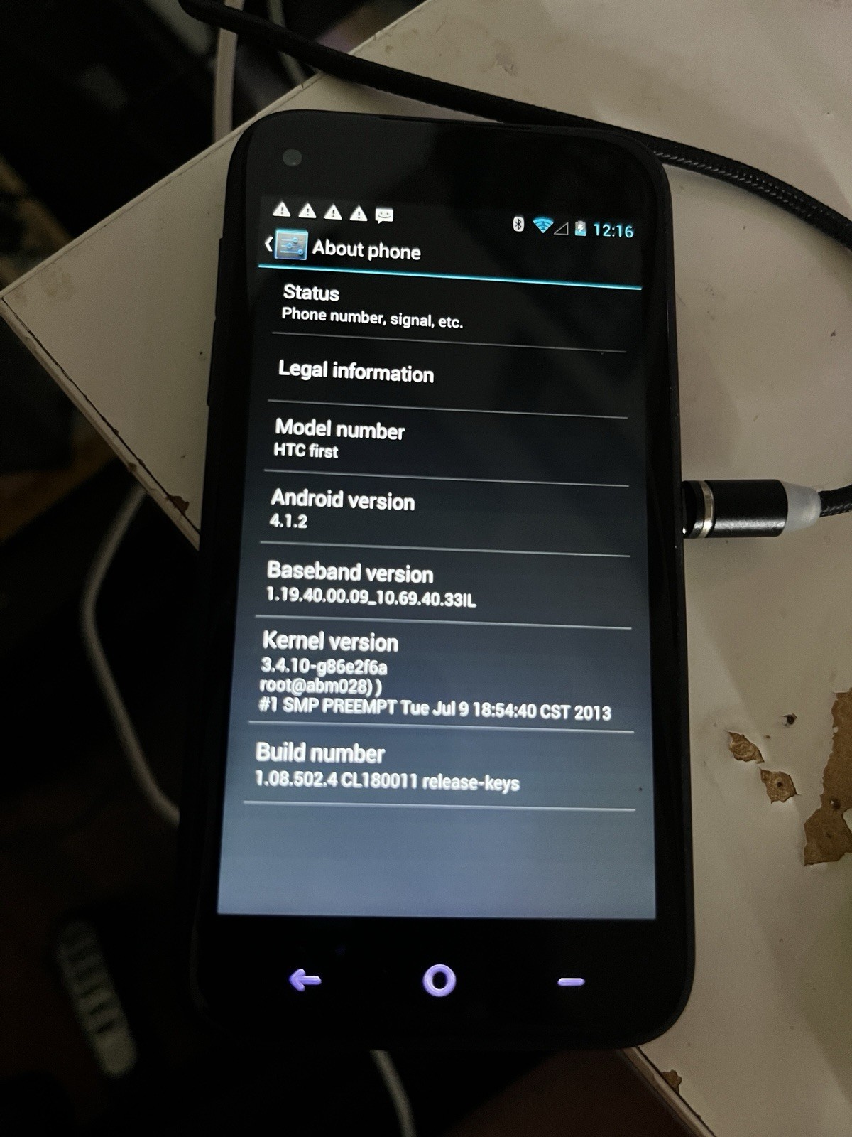 HTC First Facebook Phone 16GB – Works Great