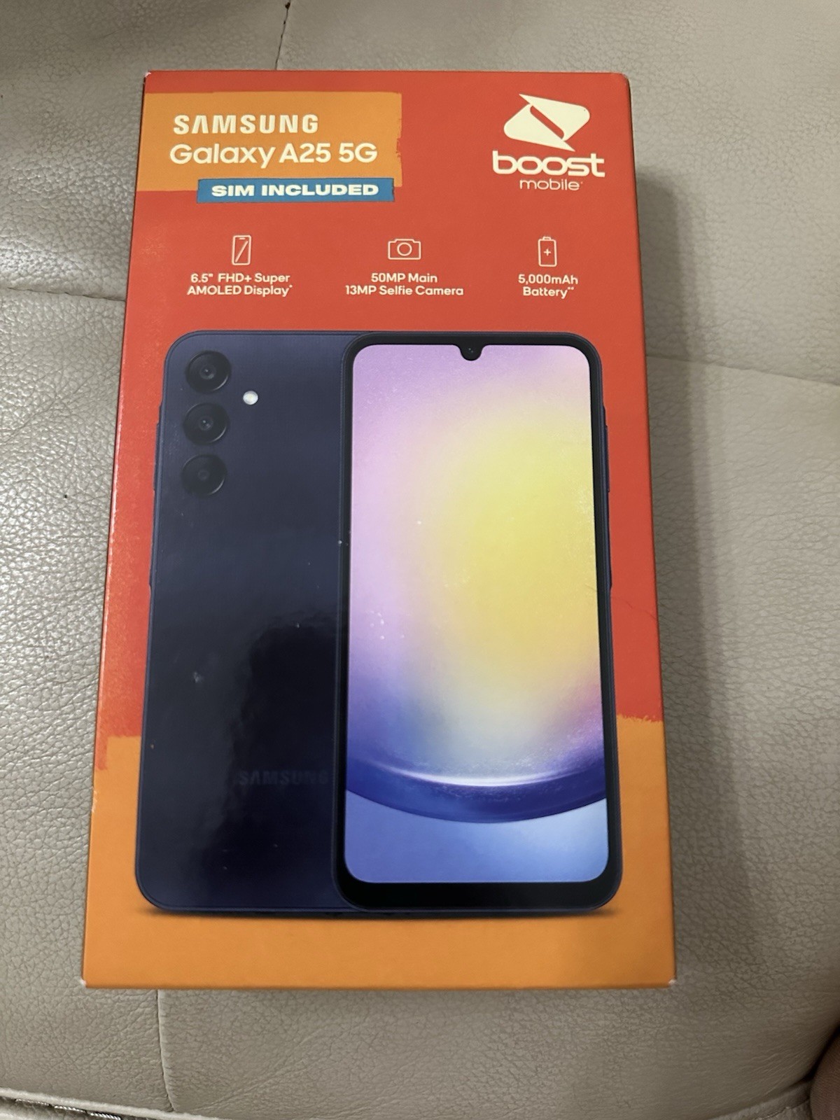 @ Boost Mobile Samsung Galaxy A25 5G SM-A256E 6.5” 6GB RAM/128GB 2.4 GHz 🔒🆕