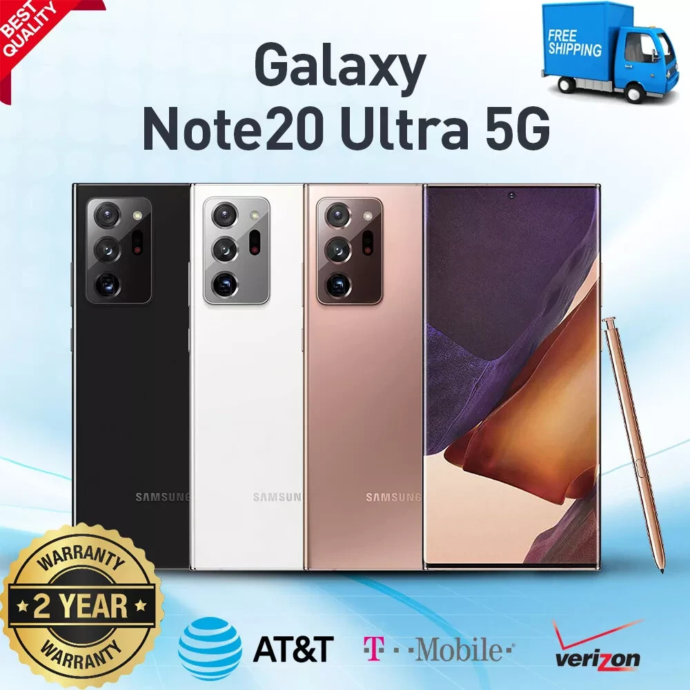 NEW SEALED * Samsung Galaxy NOTE 20 Ultra 5G SM-N986U1 128GB Unlocked GSM+CDMA
