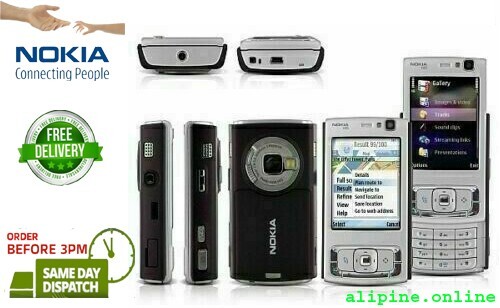 New Condition Nokia N95-Silver in PUrple(Unlocked)Smartphone +warranty