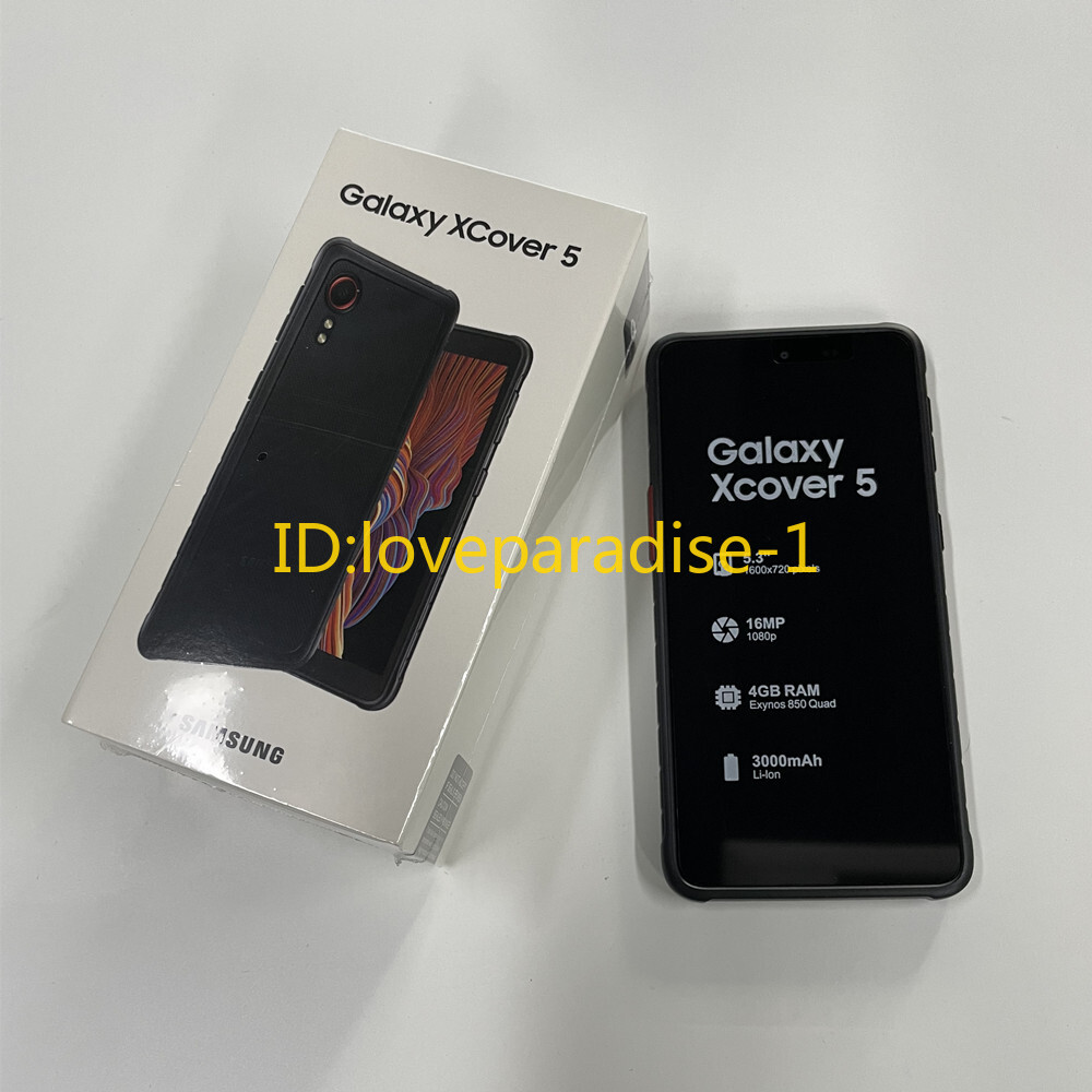 Samsung Galaxy Xcover 5 SM-G525N Single SIM 64GB Unlocked Smartphone-New Sealed