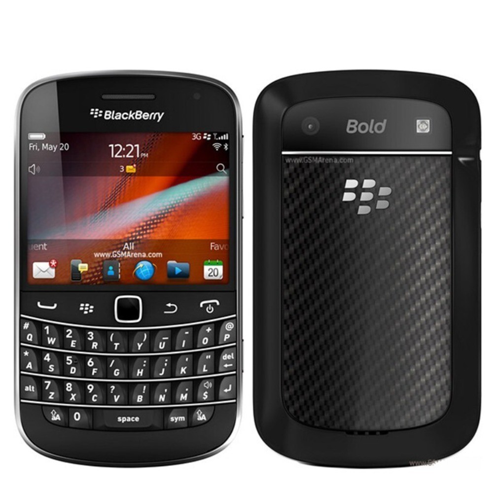 Original BlackBerry Bold 9900 (Unlocked) WiFi 5MP Camera 8GB Touchscreen Phone
