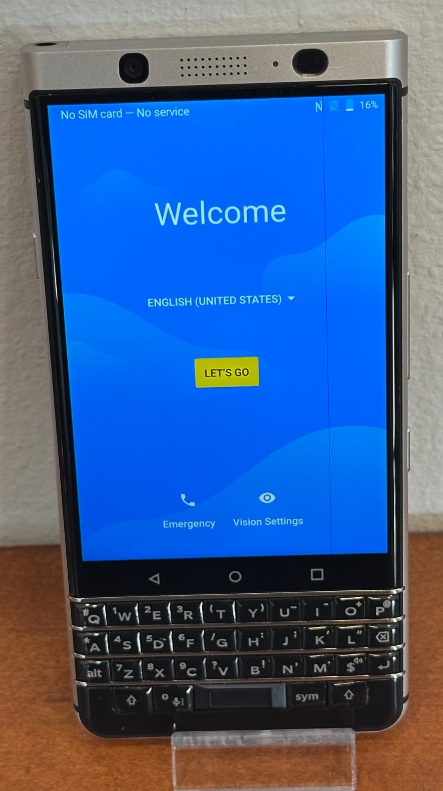 BlackBerry KEYone – 32GB – BBB100-3 – Unlocked PRD-63118-003 (See Description)
