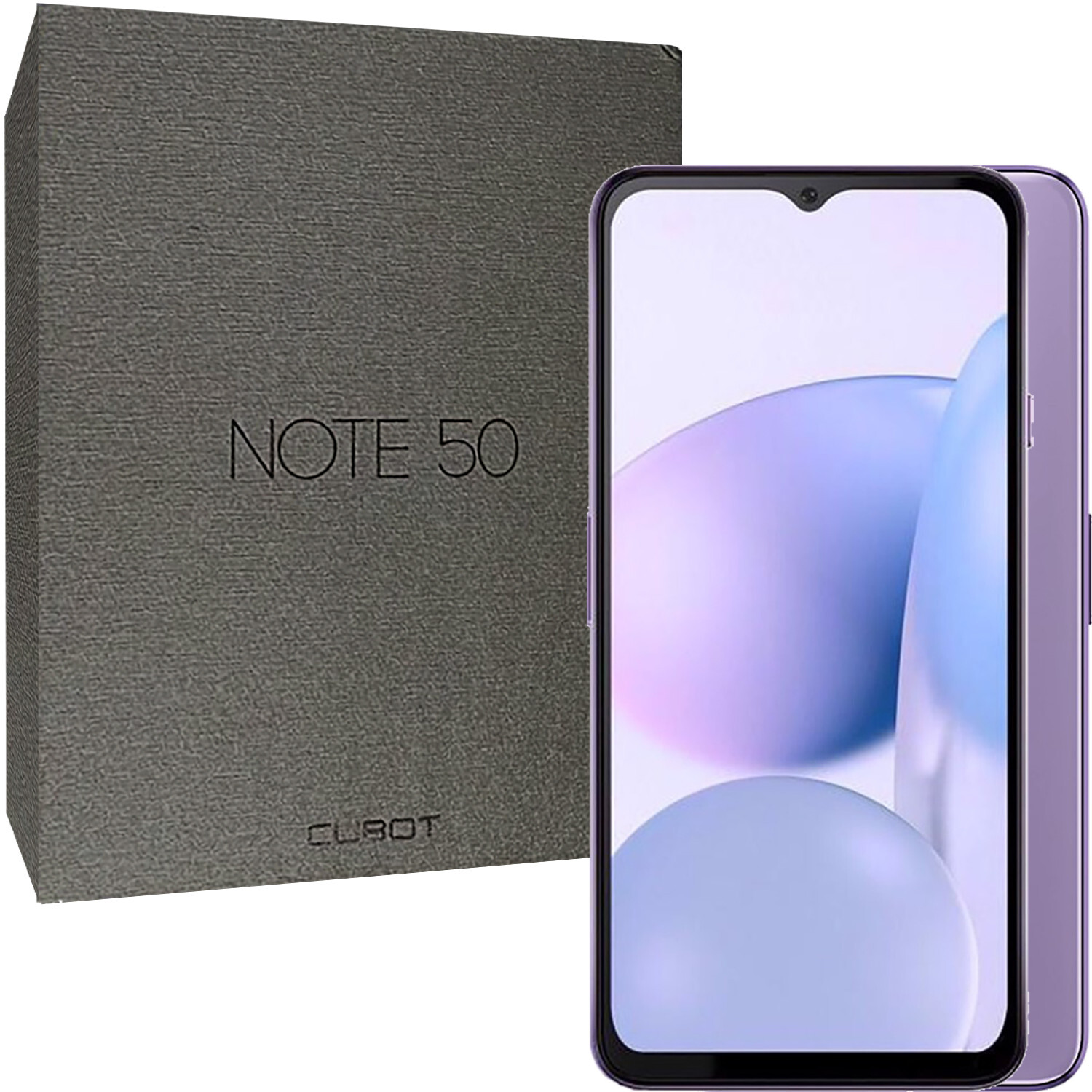 Cubot Note 50 4G/LTE Purple 256GB + 8GB Dual-Sim Factory Unlocked GSM NEW