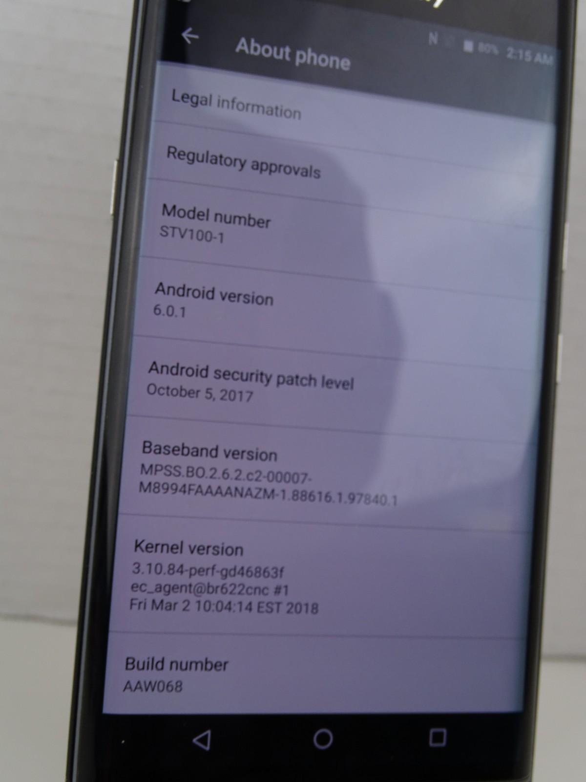 BlackBerry Priv Smartphone – STV 100-1 Android 32GB 4G Unlocked CA Tested