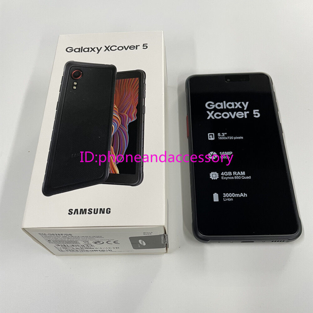 Unlocked Samsung Galaxy Xcover 5 SM-G525N SM-G525F/DS 64GB-New Sealed Smartphone