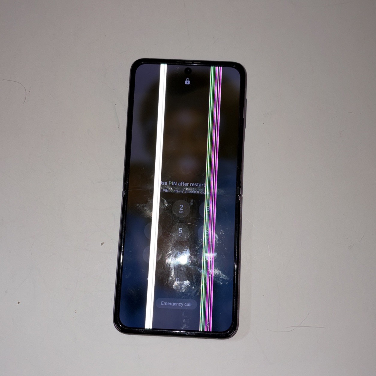 Samsung Galaxy Z Flip5 SM-F7731U Lavender For Parts Only – READ