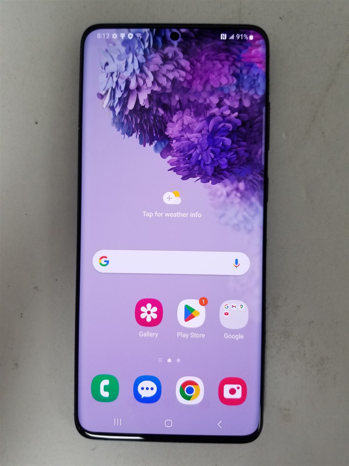 Samsung Galaxy S20+ 5G 128GB Black SM-G986U (AT&T only) Discounted zW3046