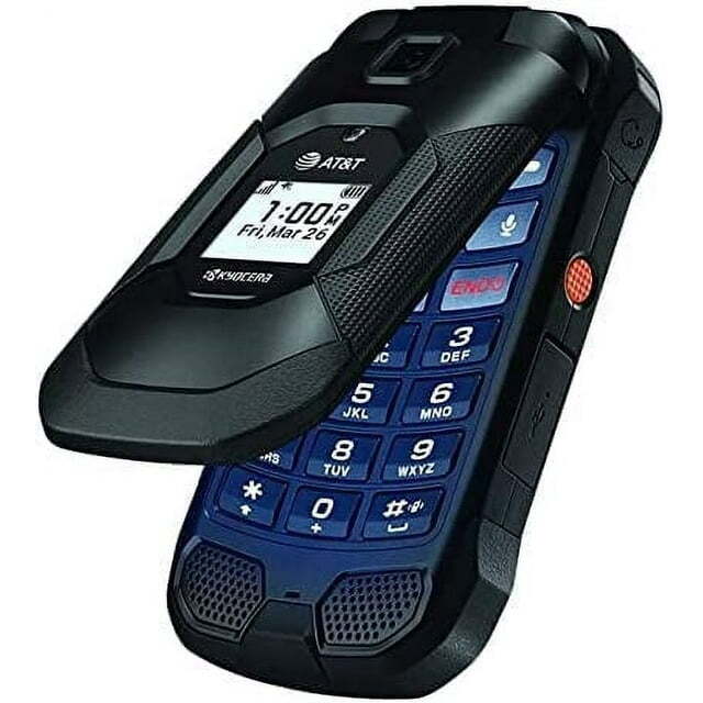 Kyocera DuraXE Epic 4G LTE 16GB PTT Rugged Flip Phone AT&T GSM Unlocked (E4830)