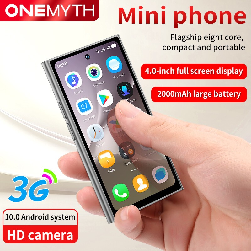 Unlocked Mini 3G Smartphone 4.0” HD Touch Screen Cell Phone Dual SIM