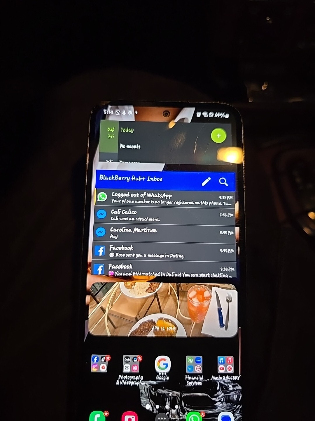 Samsung Galaxy A54 5G With TikTok And CapCut Installed SD Card Slot