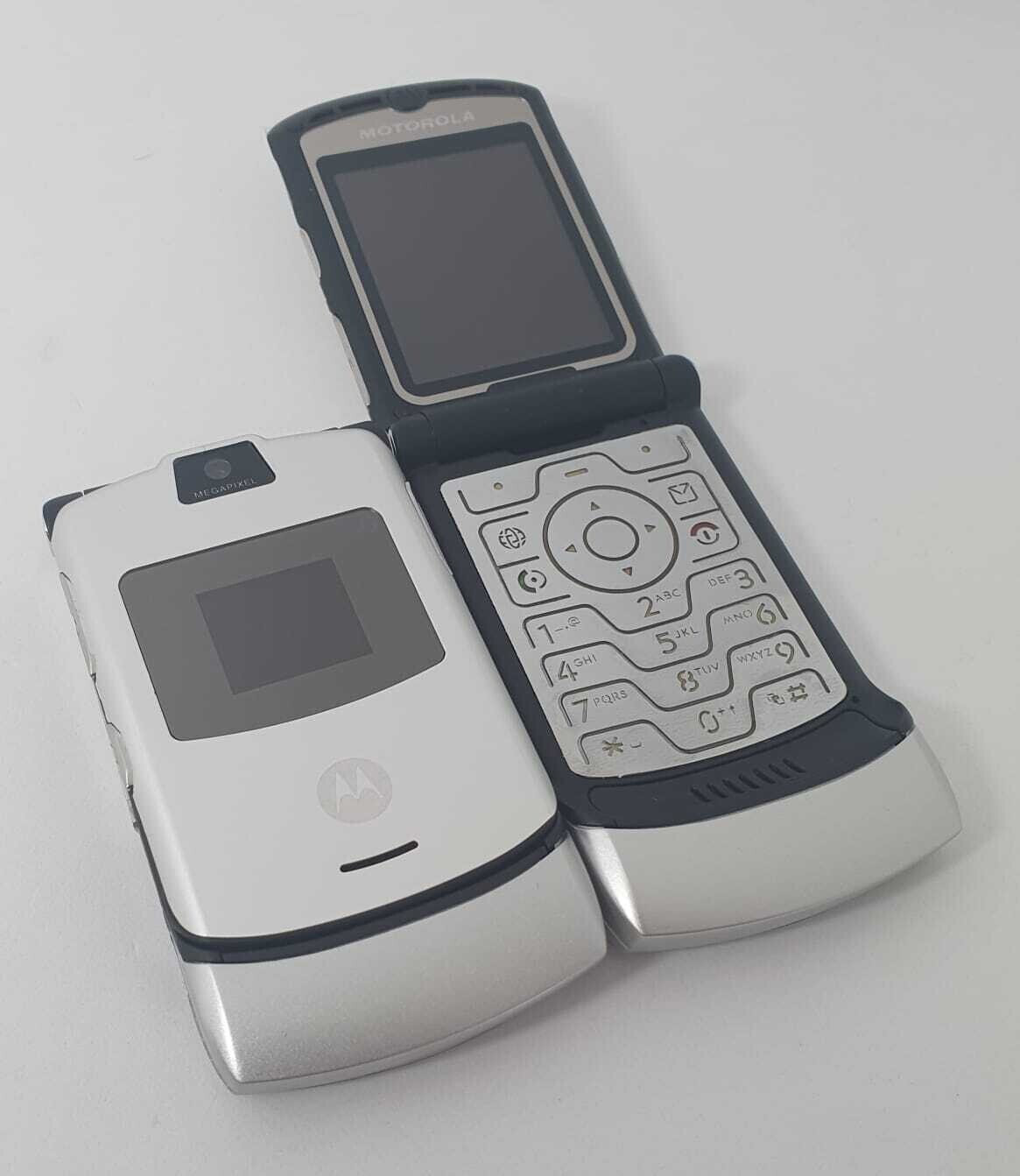 Motorola RAZR V3 V3i Retro Flip Phone – All Colours Unlocked – Pristine GRADE A+