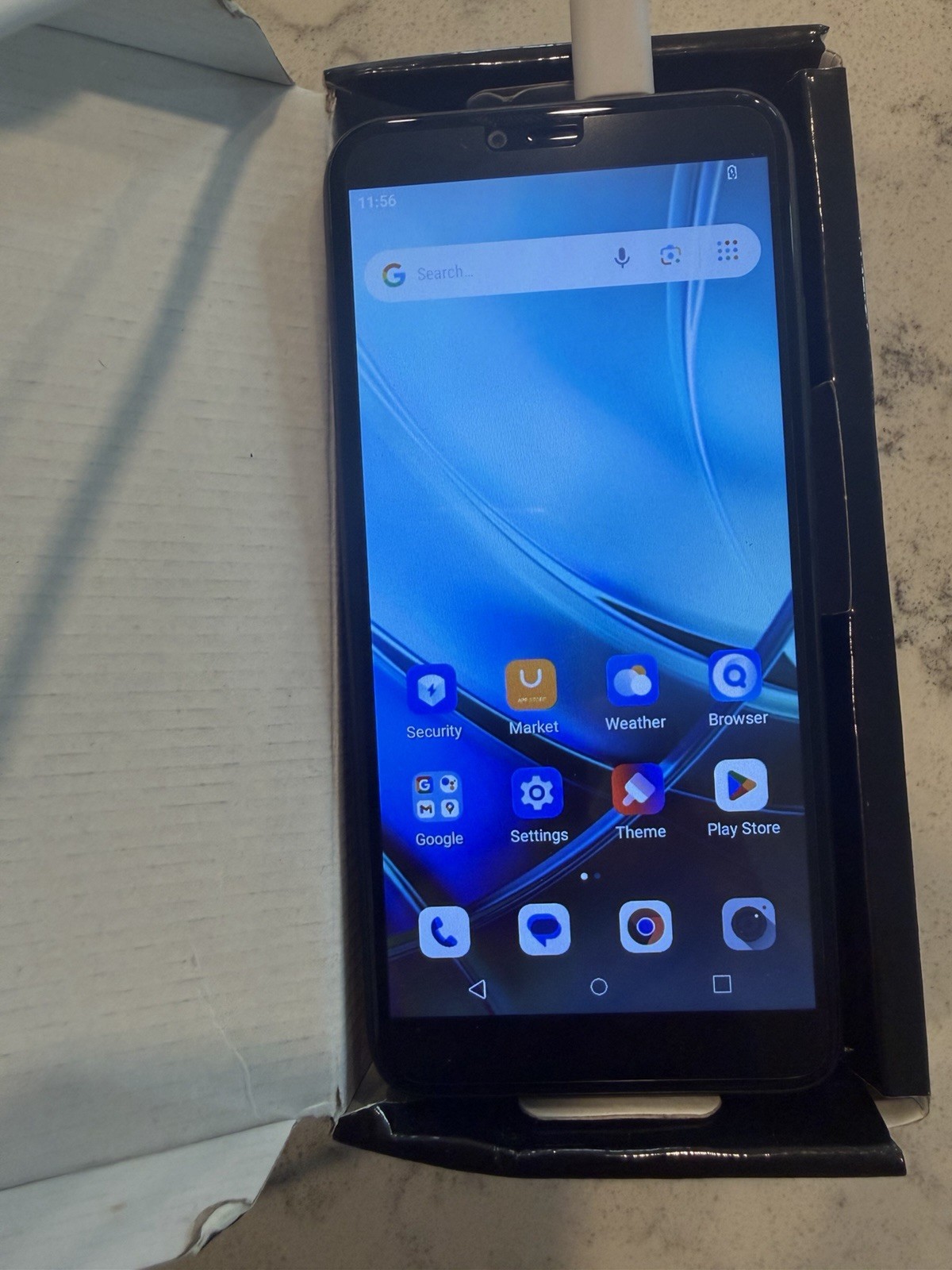 FOXXD Smartphone A56 16GB 2GB RAM 5.5in Android Dual SIM 8MP Black