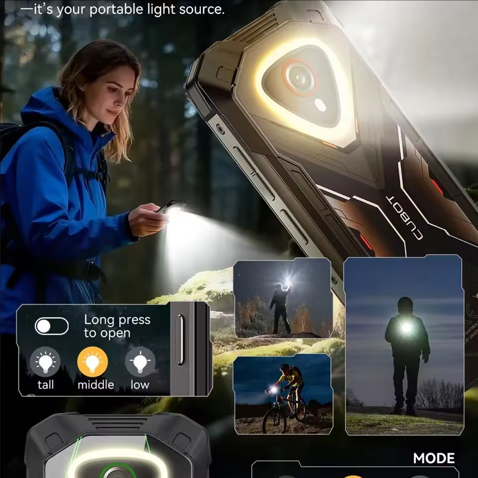 Global Version CUBOT Kingkong Mini 4 Rugged Phone 4.7 Inch Camping Light 4700mAh