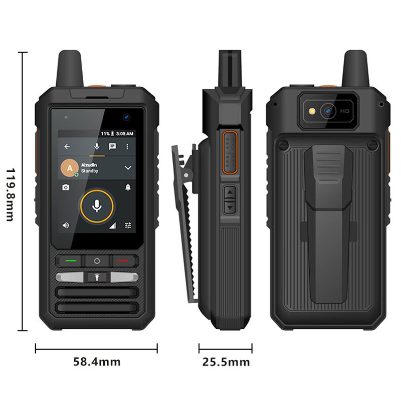 Unlock 4G LTE Android 10 Rugged Smartphone Waterproof Outdoors Mobile UNIWA F80S