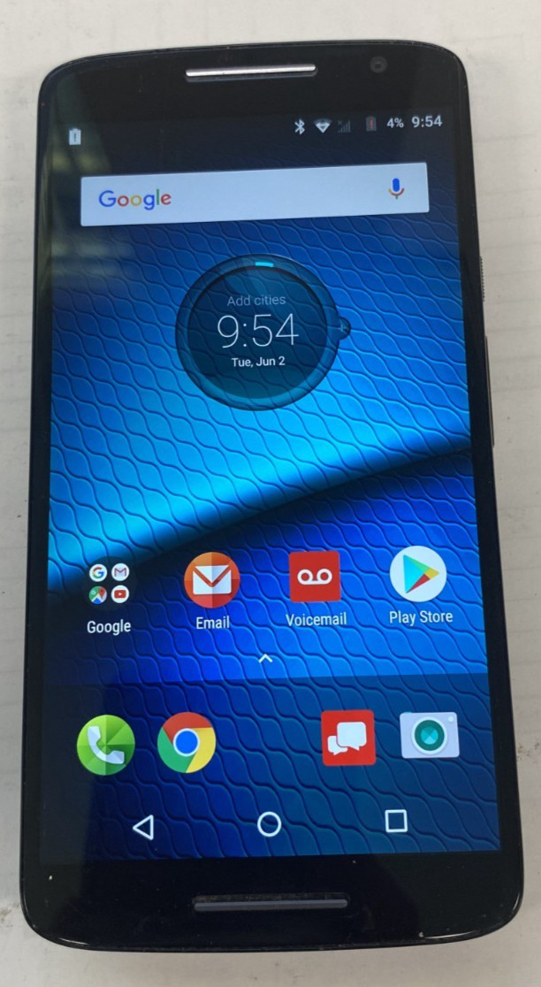 Motorola XT1565B Moto Droid Maxx 2 Verizon 16GB 0602-05T