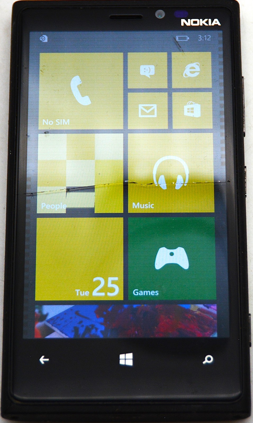 Nokia Lumia 920 RM-820 32GB UNKNOWN CARRIER *USED/TESTED/READ*